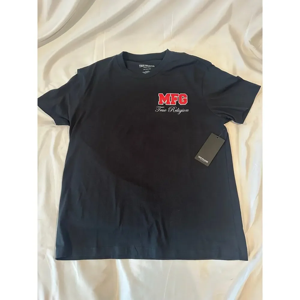 NWT True Religion Men's Black 